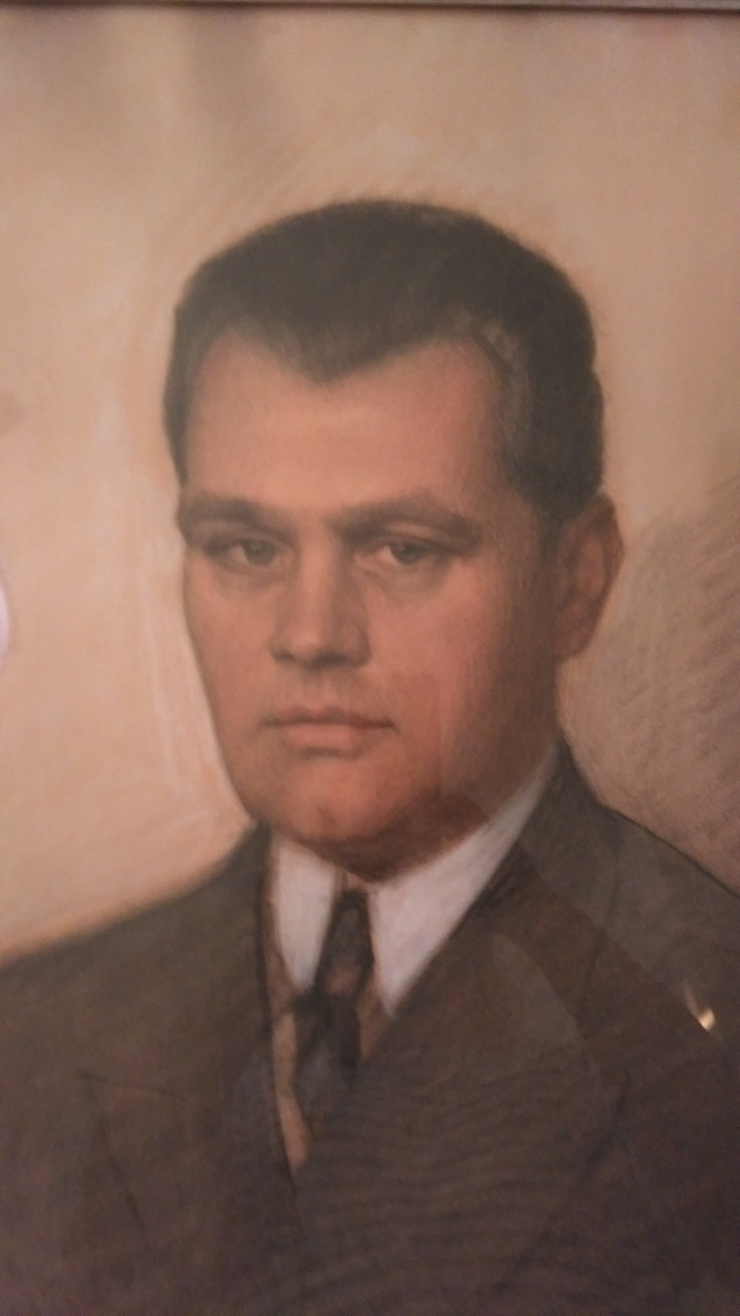 Portrét Josefa Apolla Růžičky z roku 1937 (archiv rodiny)