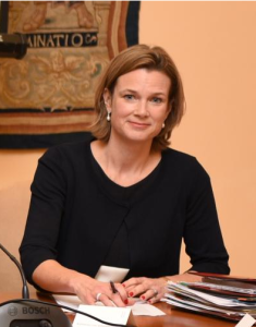 Koordinátorka Evropské komise pro boj s antisemitismem Katharina von Schnurbein 