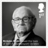 Britská Královská pošta dnes vydala známku s Nicholasem Wintonem. Je na ní fotografie z Prahy